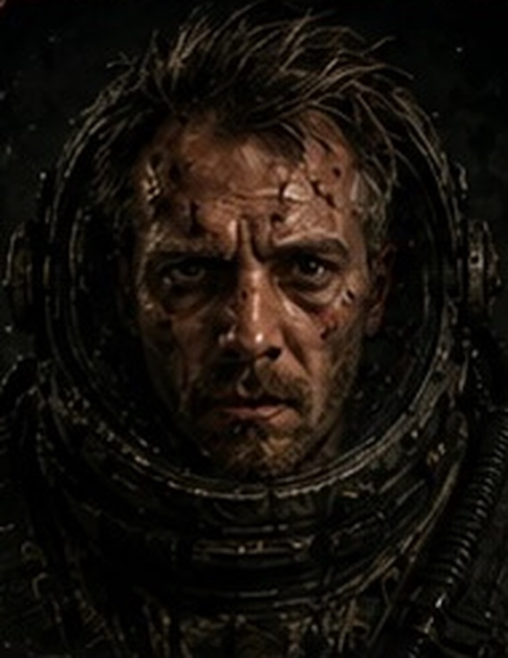 Sergey, 3D Artist - infected-survivor portrait